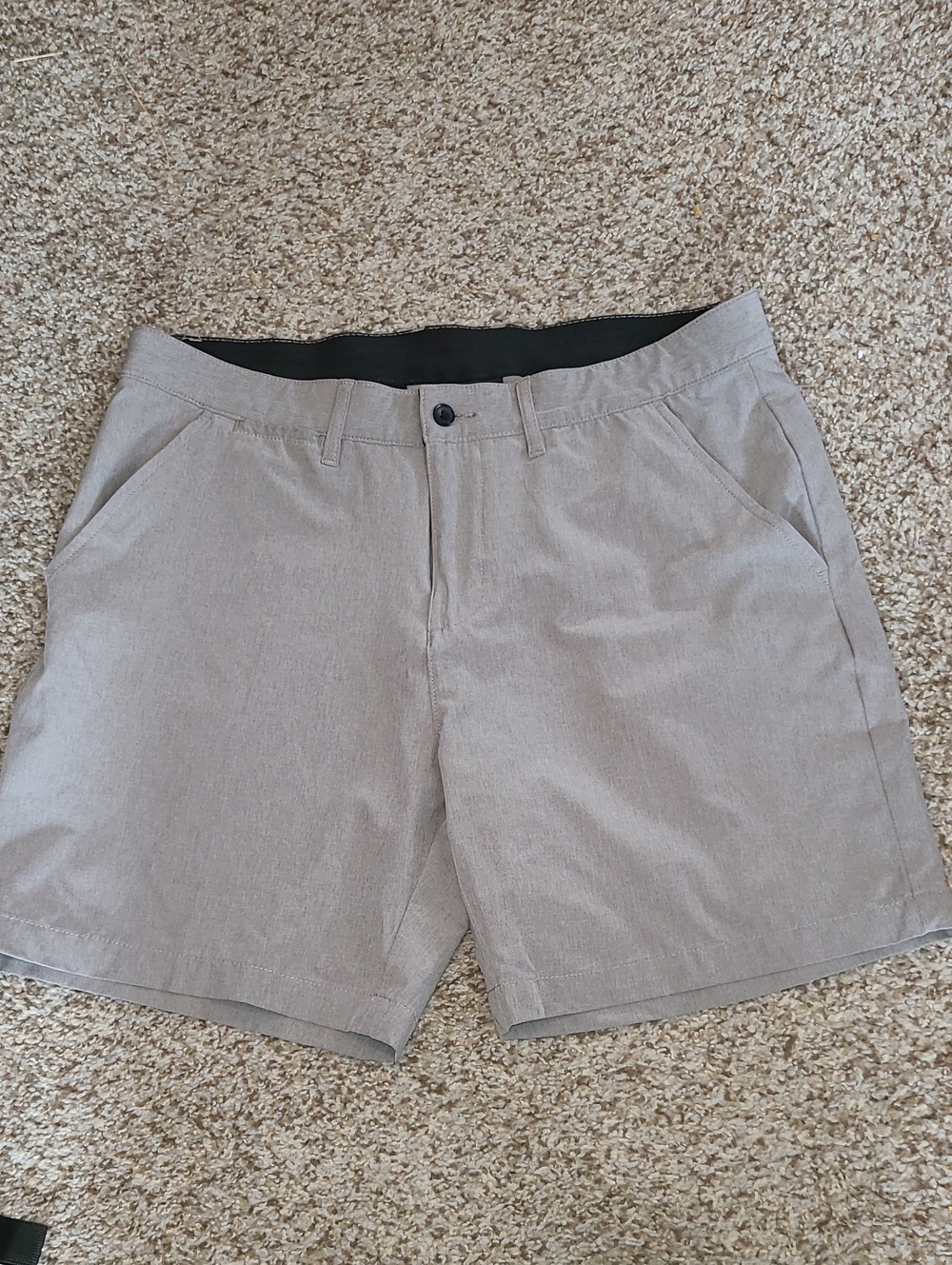 Men's Casual Gray Chino Shorts
